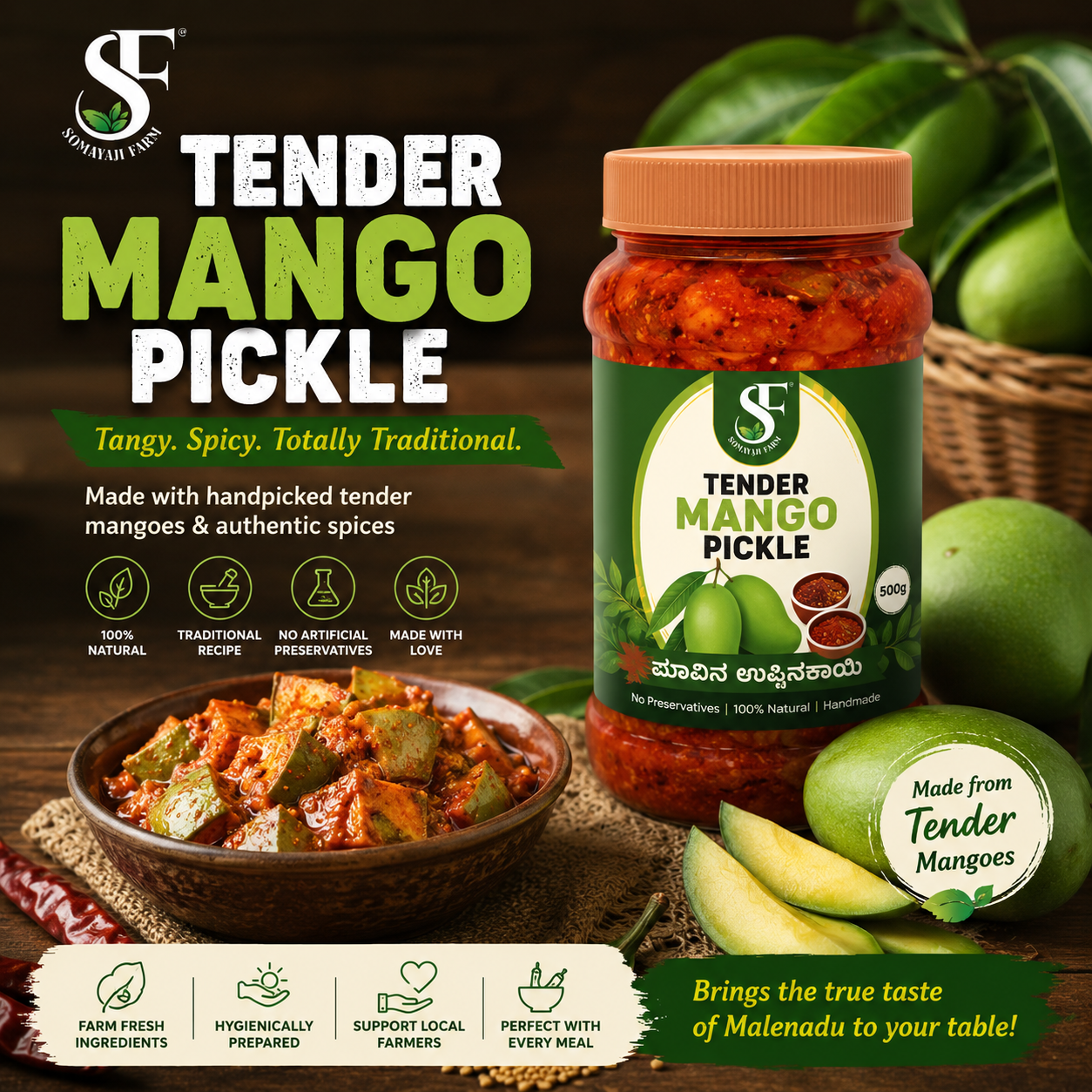 Malenadu Tender Mango Pickle