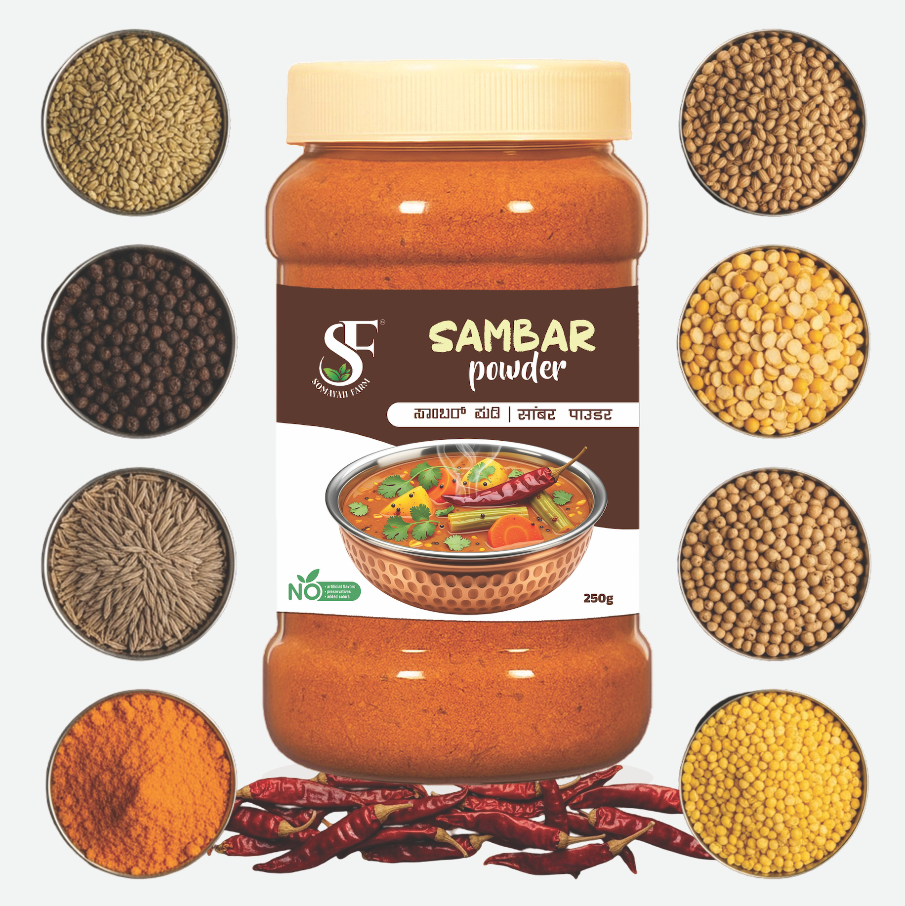 Sambar Pudi (Sambar Powder)