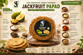 Jackfruit Papad (Halasina Hapala) Pack of 25
